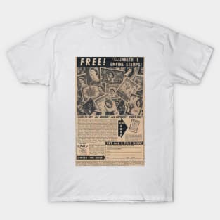 Vintage Queen Stamp Ad T-Shirt